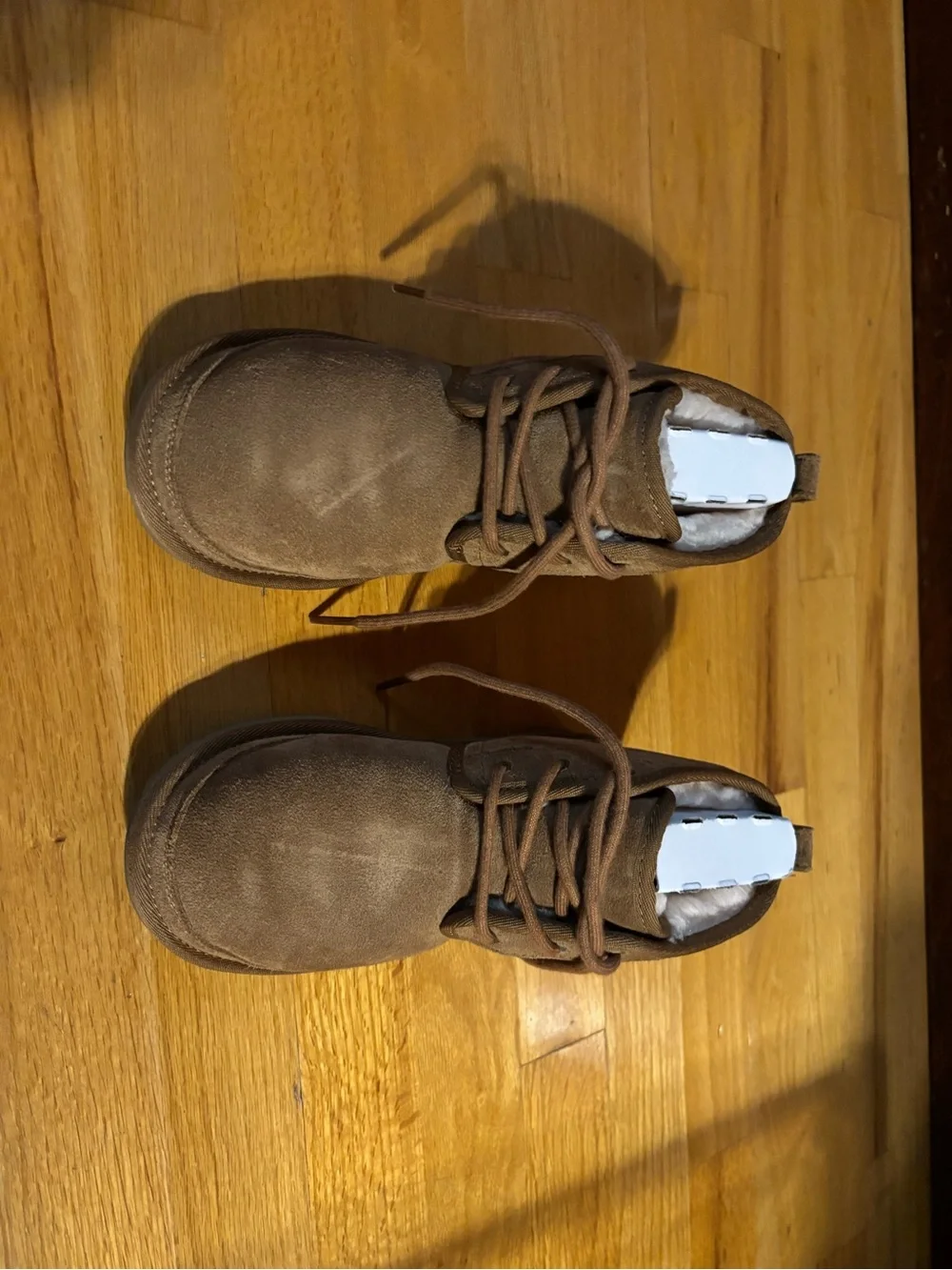 UGG Chestnut Suede Lace-Up Chukka Boots